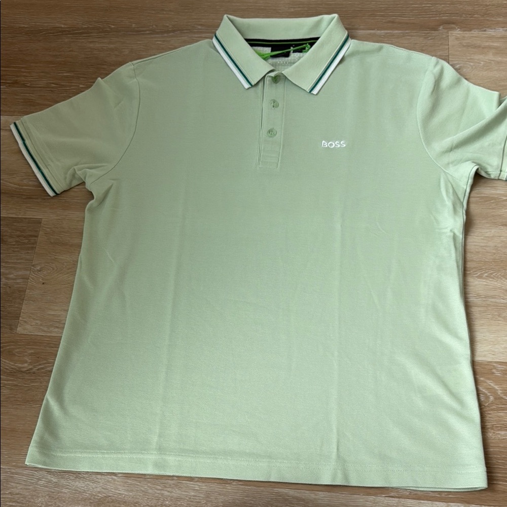 Boss Green Polo Shirt Classic Design